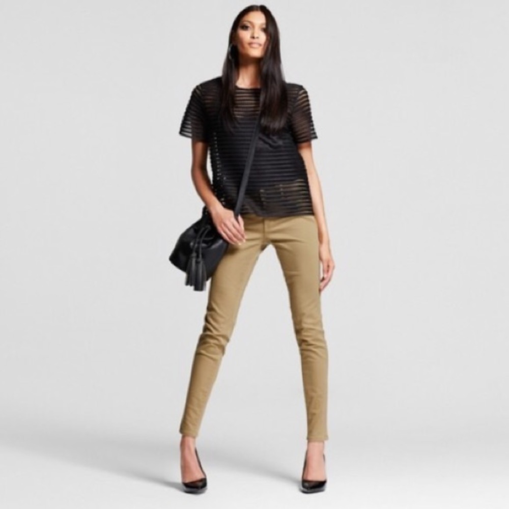 Mossimo Mid Rise Jegging (green)